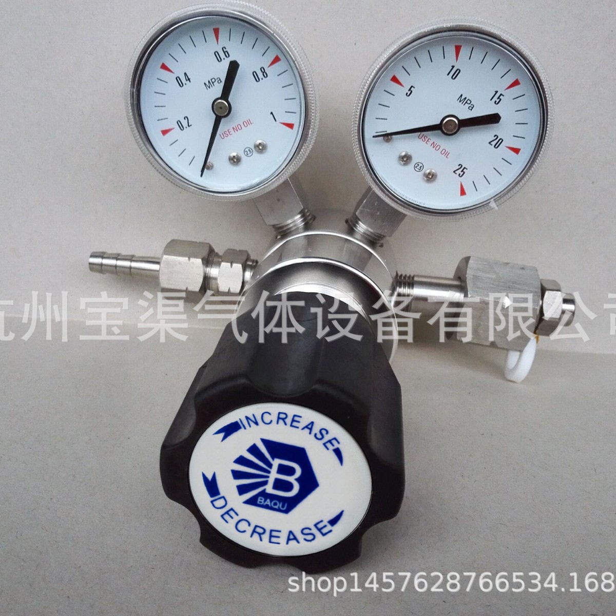 QR22系列氯气/氯化氢减压器/耐腐蚀减压器/减压阀