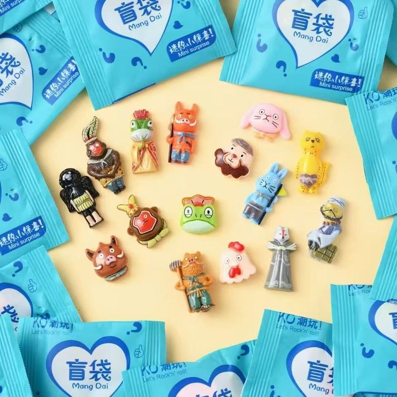 浪浪山小妖怪树脂公仔盲袋小猪妖树脂摆件小学生学校班级奖励玩具|undefined