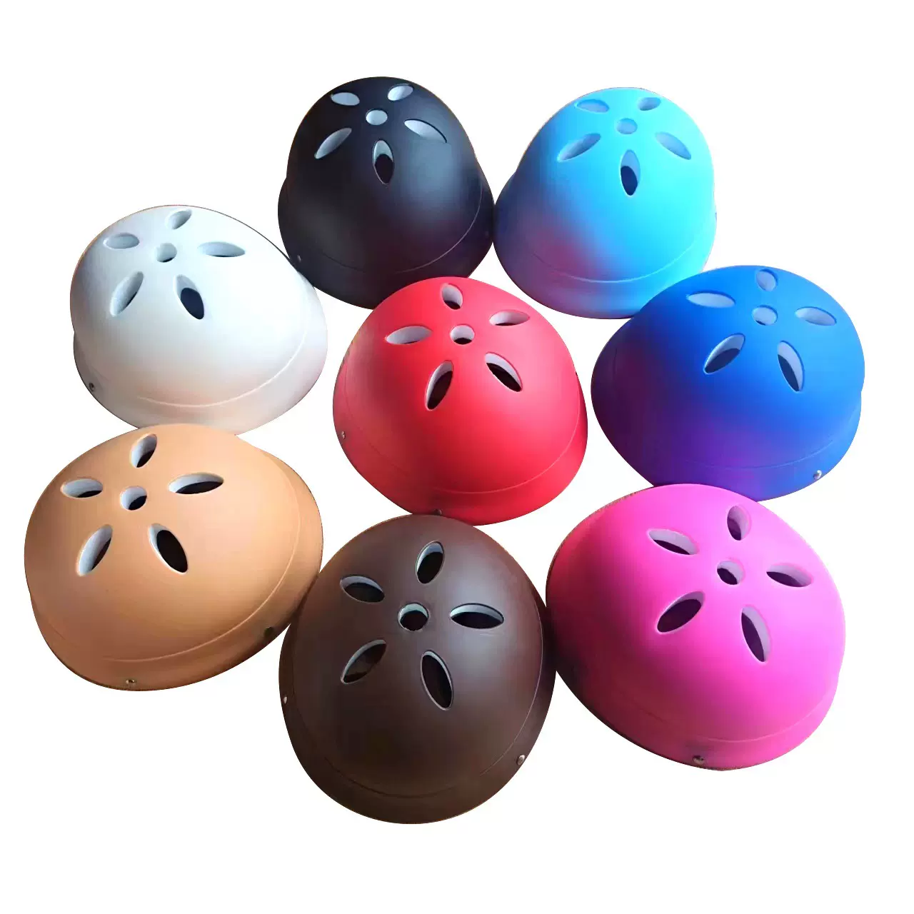 儿童平衡车滑行车头盔 日式头盔骑行装备 厂家供应平板轮滑头盔