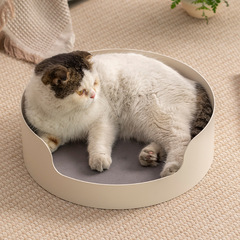 オールシーズン対応のクロスボーダーペット猫小屋、取り外し可能で洗える夏用中小型犬用ソフトで厚みのある犬小屋、猫用ソファベッド