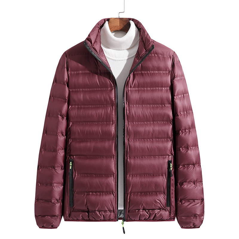 Transfronterizos otoño y invierno de algodón para hombres nueva chaqueta de algodón de moda coreana de cuello corto abrigo de algodón casual abrigo superior