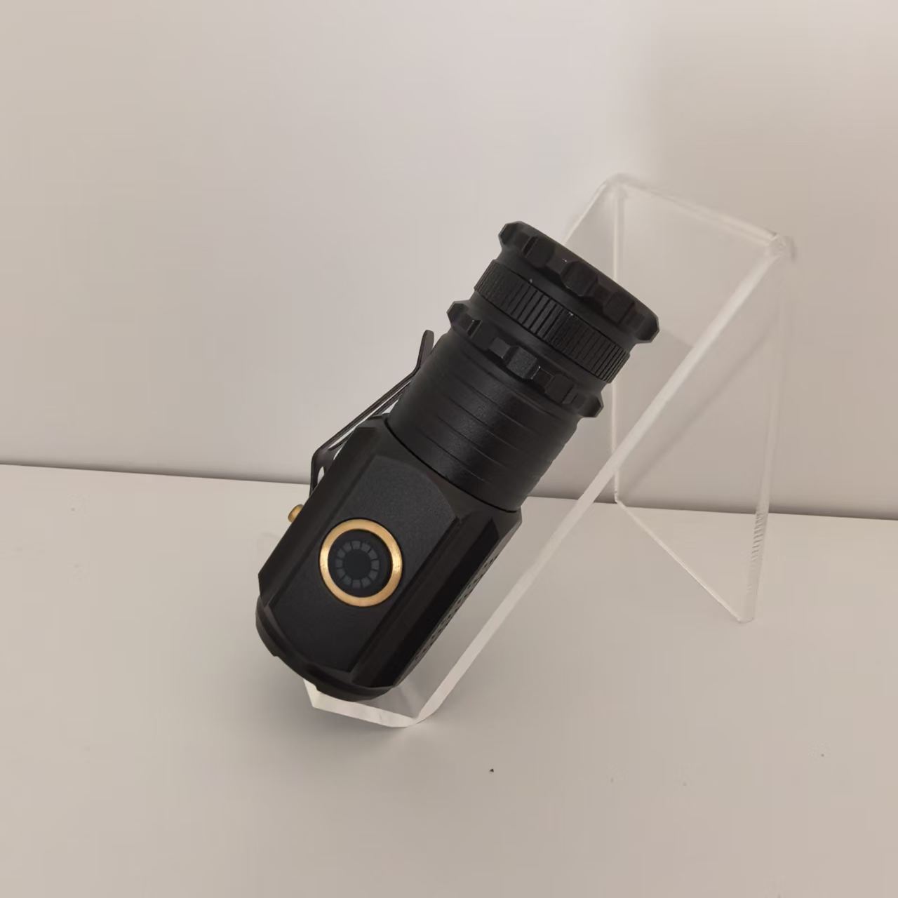White light and red light portable mini pocket EDC flashlight