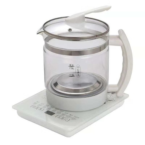 Split-body glass health-preserving teapot Rongshida electric kettle multi-functional flower tea pot touch gift boiling kettle wholesale