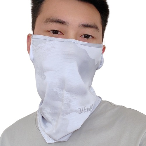 Outdoor Neck Sunscreen Neck Gaiter Magic Face Mask Cycling Fishing Summer Sports Mask Scarf Ice Silk Headband for Men