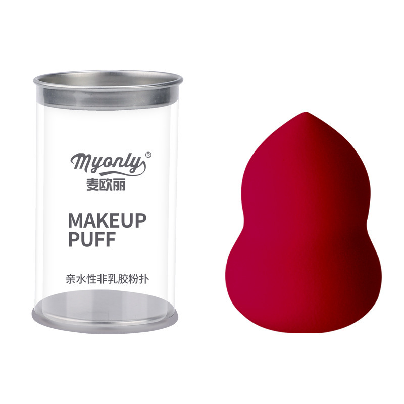 Maioli puff calabaza puff calabaza gota de agua puff maquillaje de huevo esponja puff maquillaje huevo de maquillaje