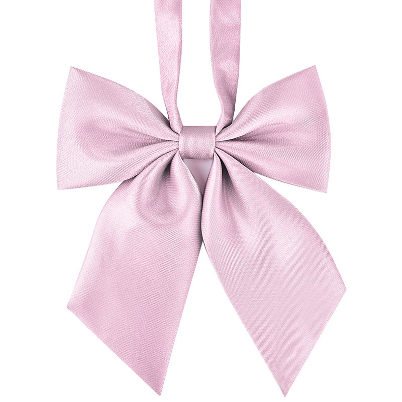 Solid color bow tie