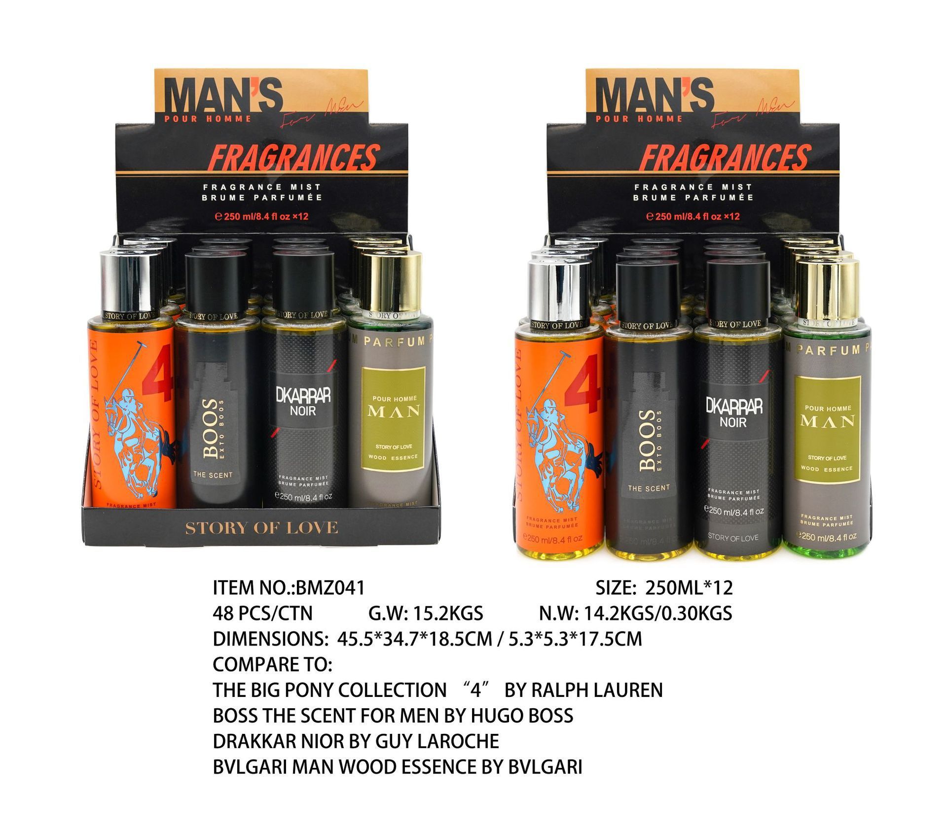 Perfume para mujeres 250ml spray corporal comercio exterior sudeste asiático sudamericano fragrancia para hombres estand paquete de muestra especial image 46
