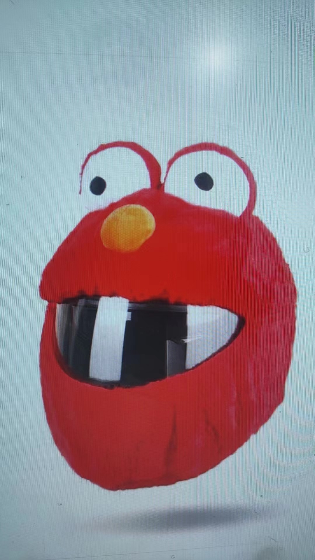 Cartoon Christmas Hat Motorcycle Helmet Cover