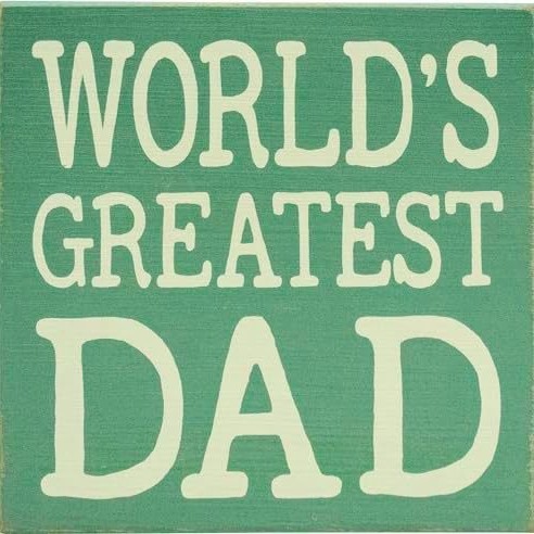 World's Greatest Dad (薄荷绿)