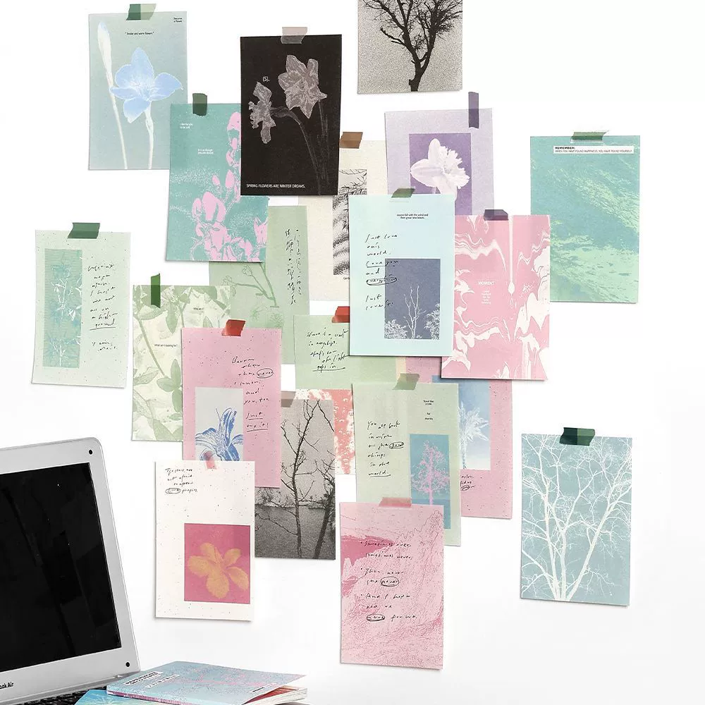 Материалы Papermore, мир Вьентьян, серия ретро, можно torn DIY ручной счет для подкладки, подарочная декоративная коллаж