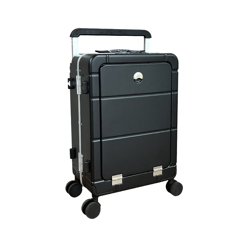 Front Opening Dry Wet Separation Suitcase 20-inch