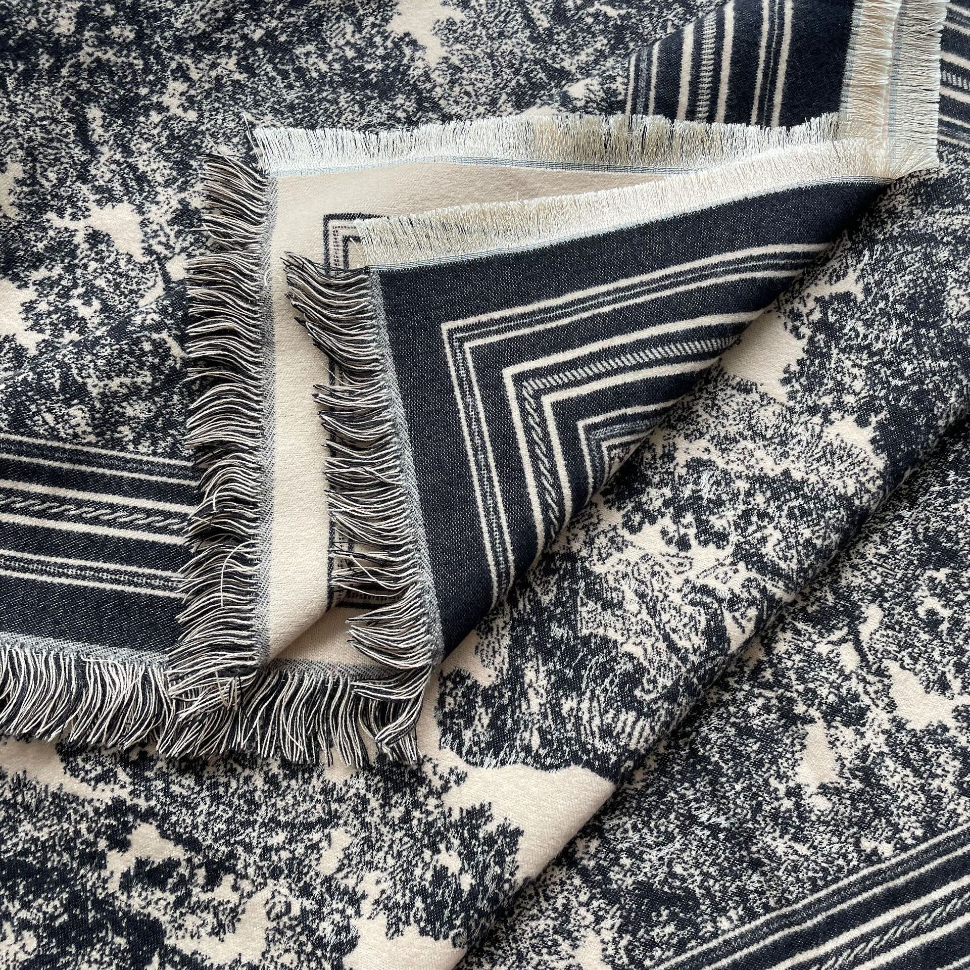 Nuova sciarpa in imitazione cashmere per scialle da donna di fascia alta, nuova sciarpa calda, popolare sciarpa con collo stampato su tutta la superficie_voghion.com