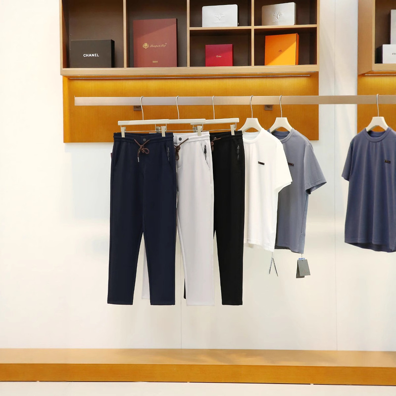 Luxury Old Money Style! Wool Blend! Skin-Friendly, Comfortable and Soft! High-End Knitted Jogging Casual Pants 7596