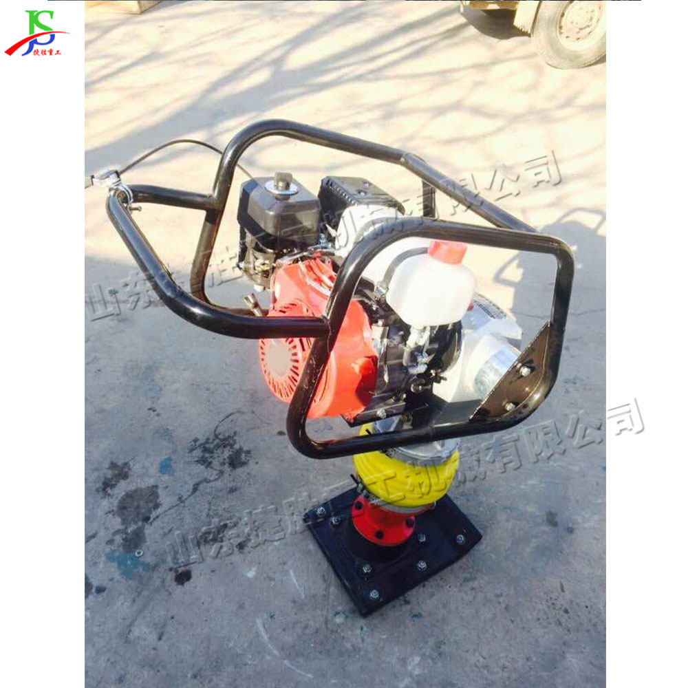 compactador de suelo de pavimento de hormigón pequeño tipo mano de gasolina compactación de impacto compactación de relleno compactación