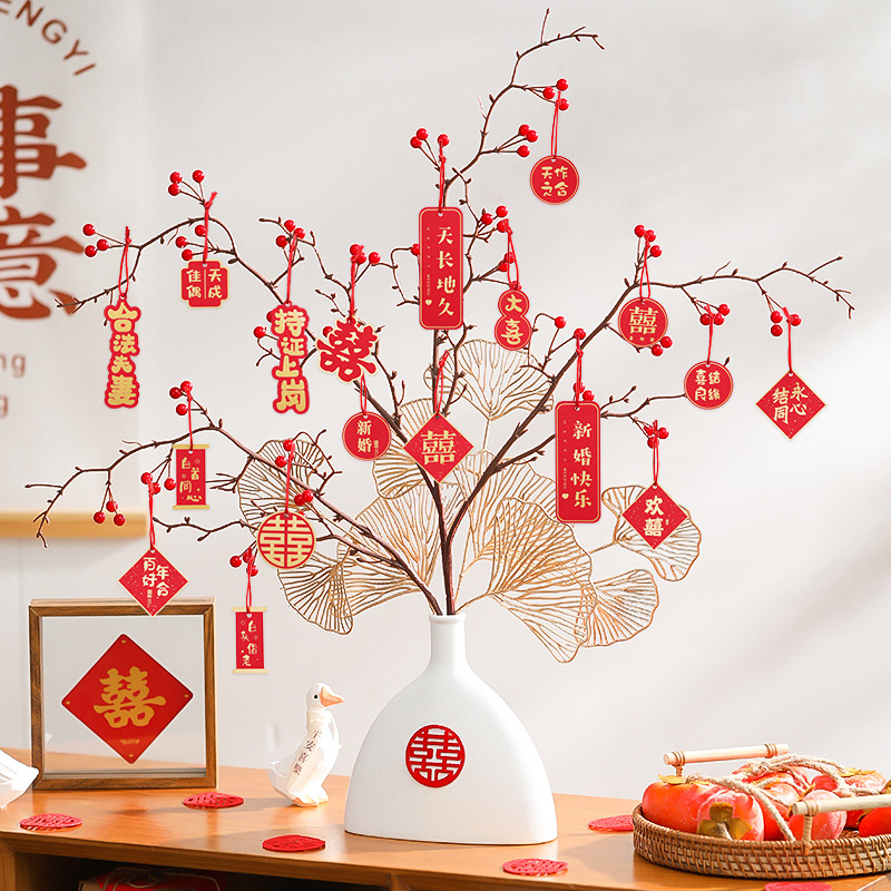 Complete Wedding Supplies, Living Room and Bedroom Artificial Flower Centerpieces, Engagement Scene Decorations, Wedding Room Decorative Pieces