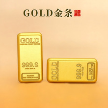 合金金条摆件高级感小众文创市集国潮工艺品摆件小件跨境轻小件