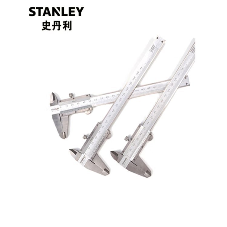 史丹利不锈钢游标卡尺0-150mm测量工具36-150-23C