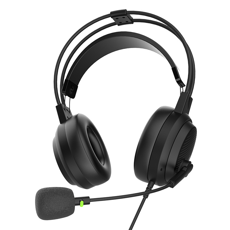 Venta caliente transfronteriza auriculares examen de ingreso a la universidad computadora de escritorio juegos de deportes electrónicos auriculares con cable USB en stock