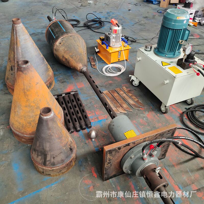 Short-pipe replacement 0kg top, non-destructive repair trenchless pipe-boring machine, sewage pipe replacement equipment, hydraulic pipe pulling machine