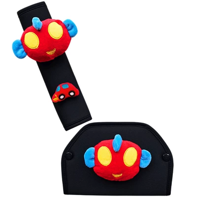 Four-Season Cartoon Children's Safety Belt, Seat belt shoulder pad