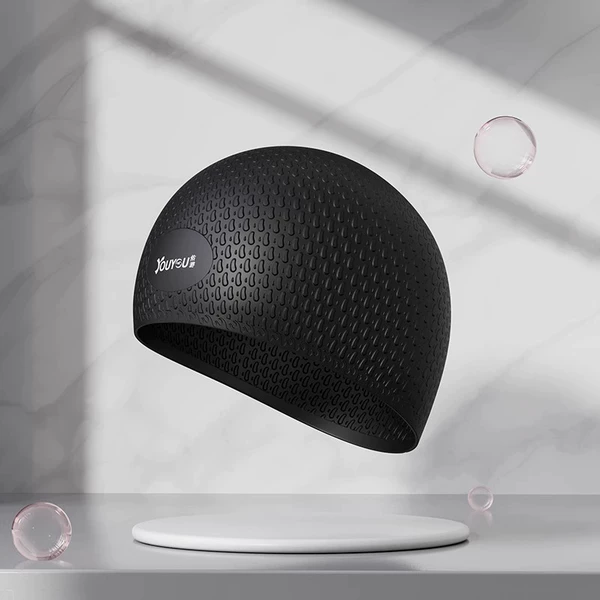 Drop-shaped, black