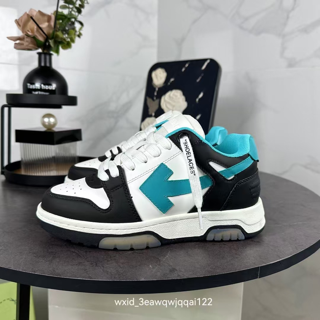 Off-White Out Of Office Low White Black Teal