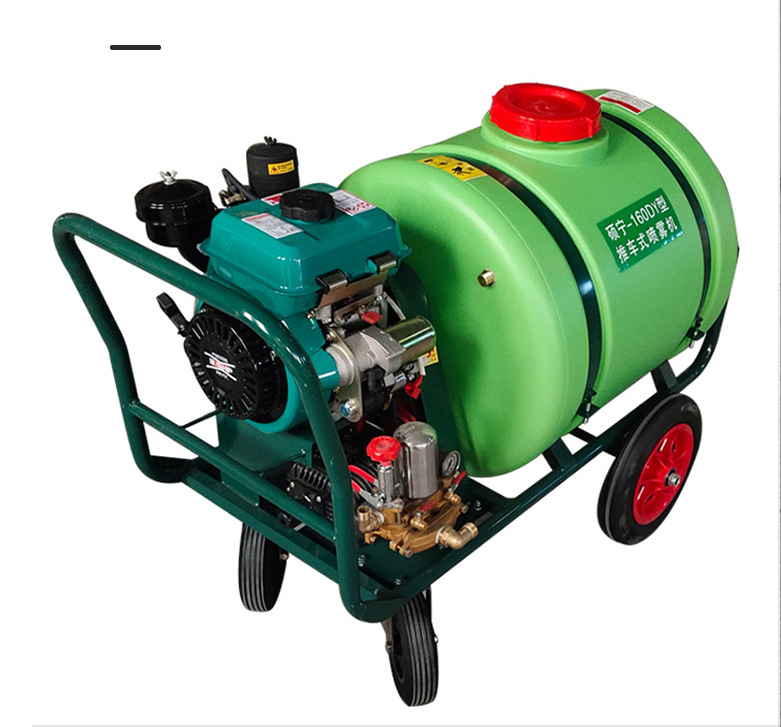 160升高压农用消毒机厂家 果园菜园农药喷雾器 手推式电动打药机