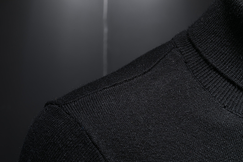 Herren Rollkragenpullover Aus Wolle Für Herbst Und Winter_voghion.com
