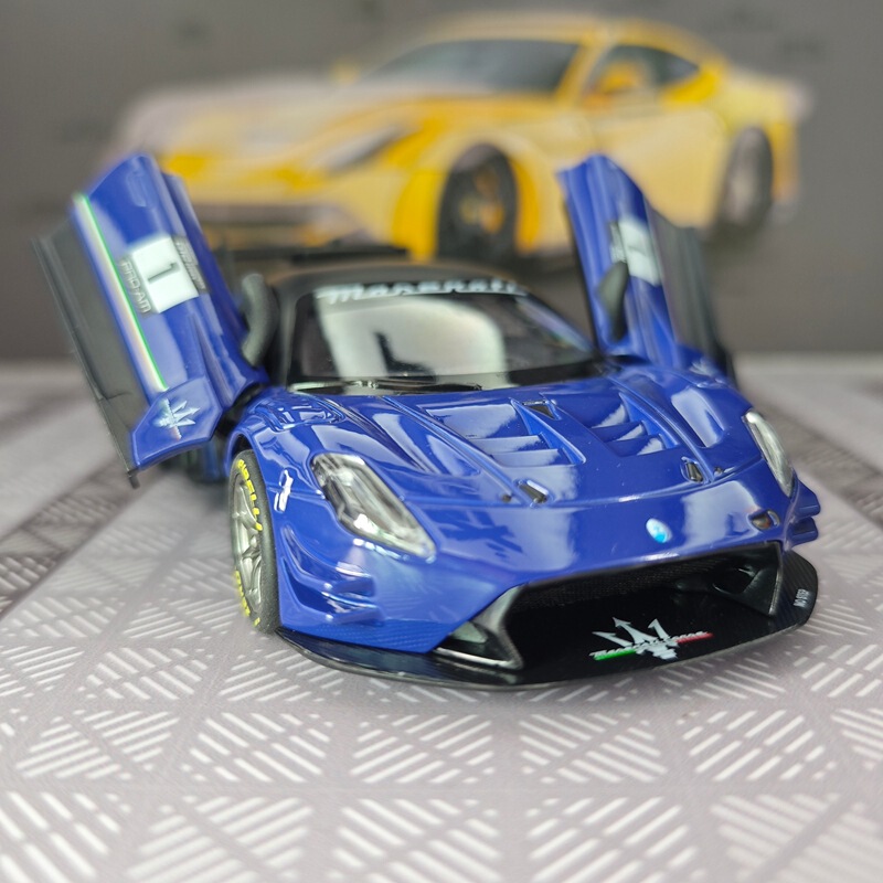 Jianfengyuan Rw9132 Simulated Gt2 Alloy Car Model Desktop Decoration Supercar Gift for Boys