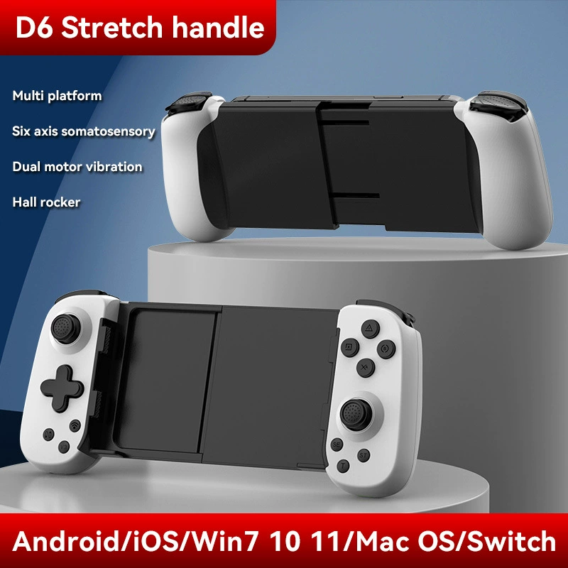 Стретч-гейм-подключение IOS Android мобильная игра напрямую к Switch шестиосевой Холла трекер беспроводной Bluetooth контроллер