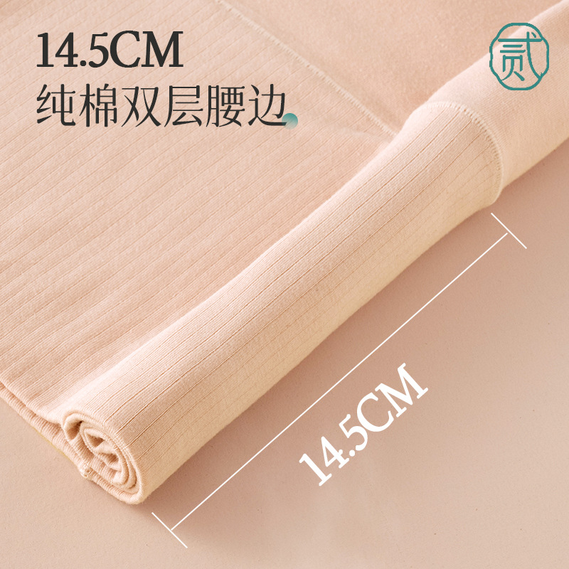Ropa interior de cintura alta para mujer algodón puro antibacteriano 2023 nuevo estilo posparto barriga pequeña ropa interior para mujer