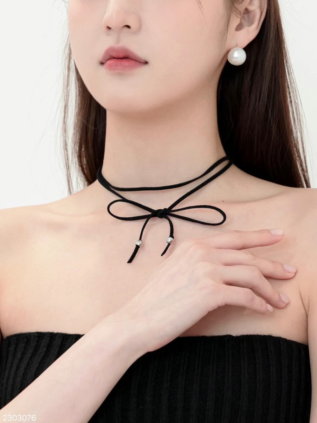 Simple Style Heart Shape Alloy Metal Choker Wholesale display picture 2