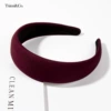 Red sponge headband