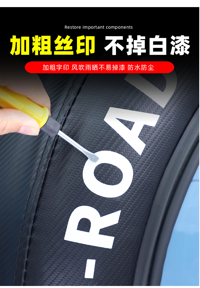 Suitable for Chery Icar V27 Thickened Spare Tire Cover, Car Off-Road Vehicle Tire Sun Protection Cover, Protective Cover, Modification Supplies