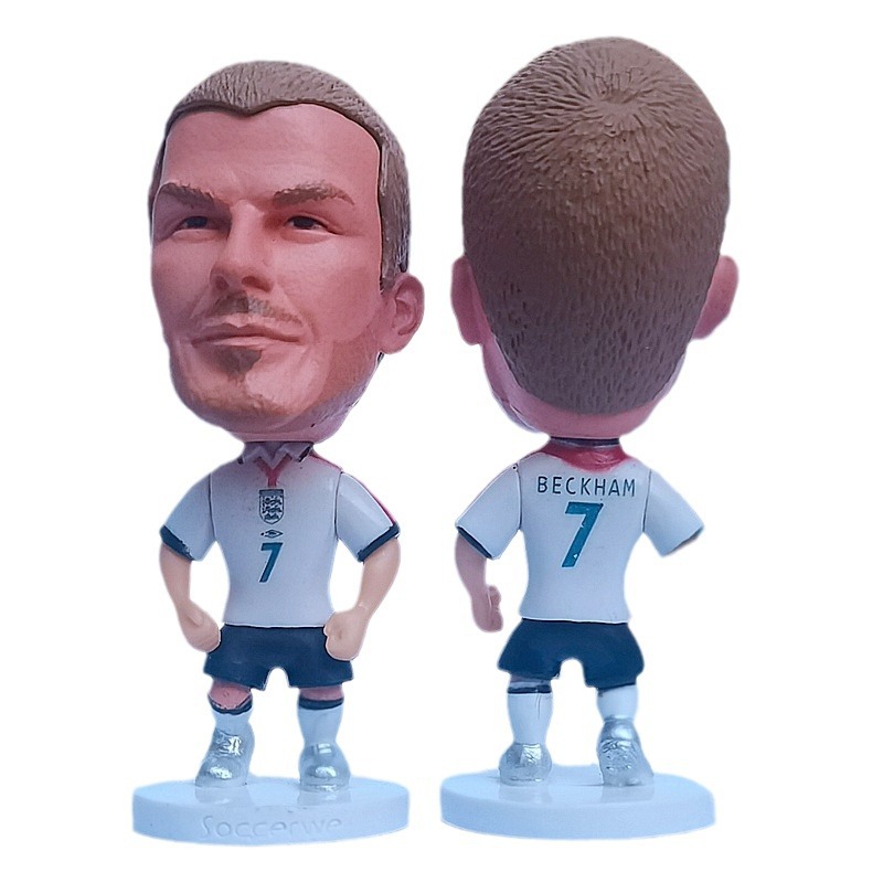 Soccer Doll Ronaldo Messi Liverpool Salah Levan Neymar Star Doll Model Fan Supplies
