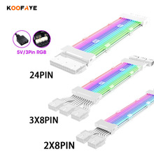 3X8PINPCI-EGPU�޺�ʾ�ARGB�����D���@���Դ���C��PSU���L��