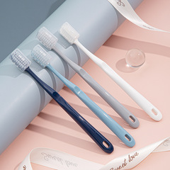 Macaron Toothbrush Soft Hair Independent Protection Case, Japanese Adult Couple Oral Cleaning Home Use High-Grade Wholesale