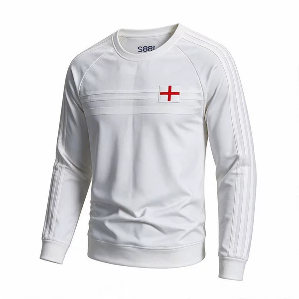 2026 Autumn High-Quality Three-Leaf Sweatshirt Men's T-Shirt, Loose Fit, Versatile, Slimming, Internet Celebrity Trendy Brand, Wholesale
