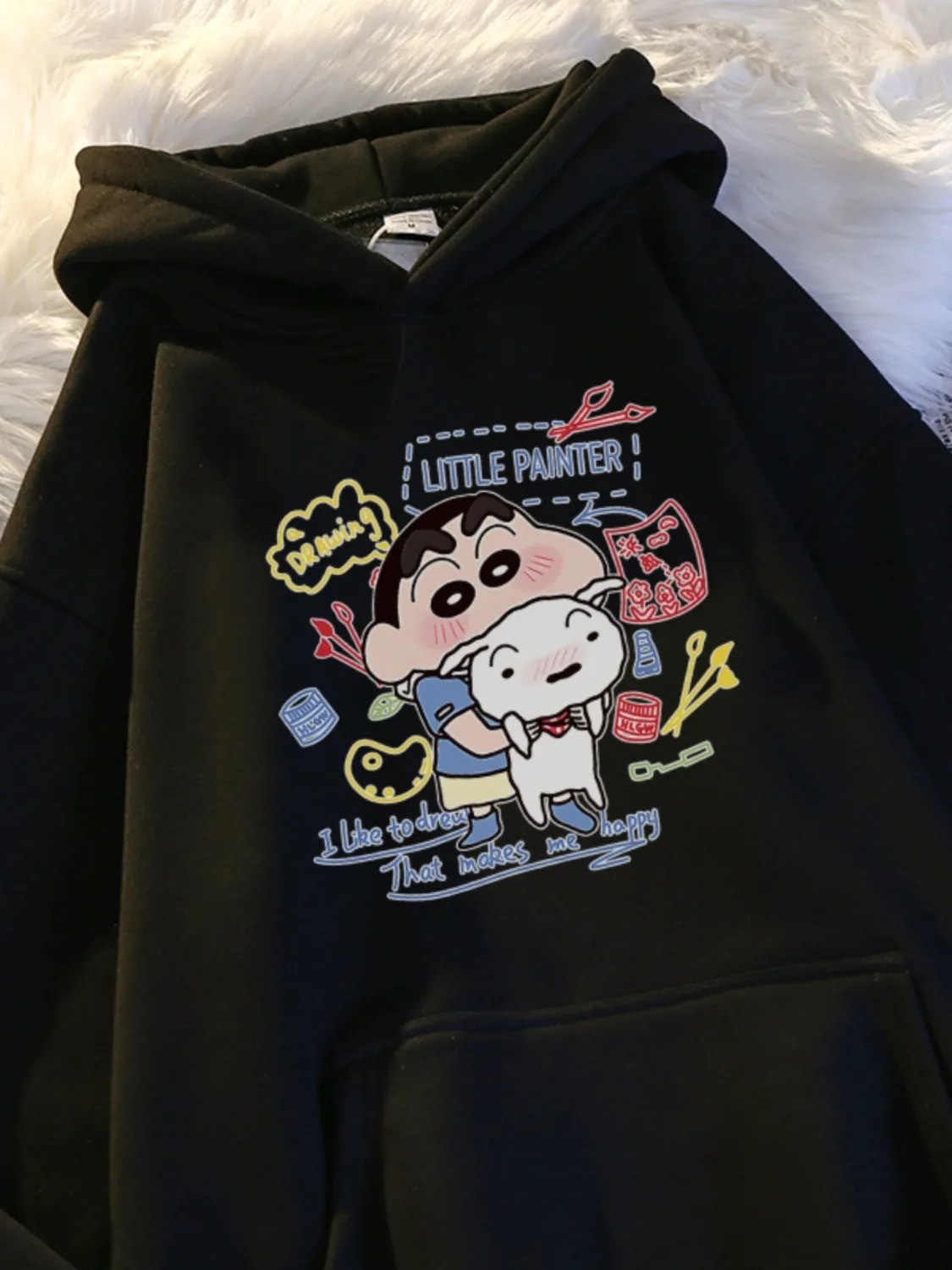 Cute Cartoon Hooded Sweatshirt 4