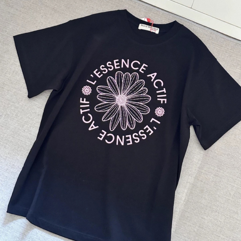【2025新作】本物のマルディ半袖ゴルフダックスフントフラワーネックレスドッグゴールドハイシルバー同Tシャツ|undefined