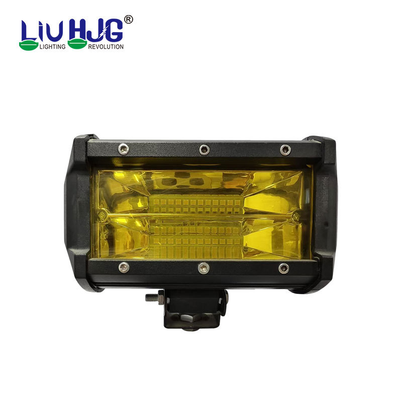E-Commerce Hot-Selling Car Led Work Light, New Off-Road Vehicle Light, Three-Eye Model, 120W 40Led Work Light, Inspection Light