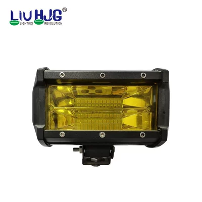 E-Commerce Hot-Selling Car Led Work Light, New Off-Road Vehicle Light, Three-Eye Model, 120W 40Led Work Light, Inspection Light (İşçi projektorları) - three-eyes-72w-white