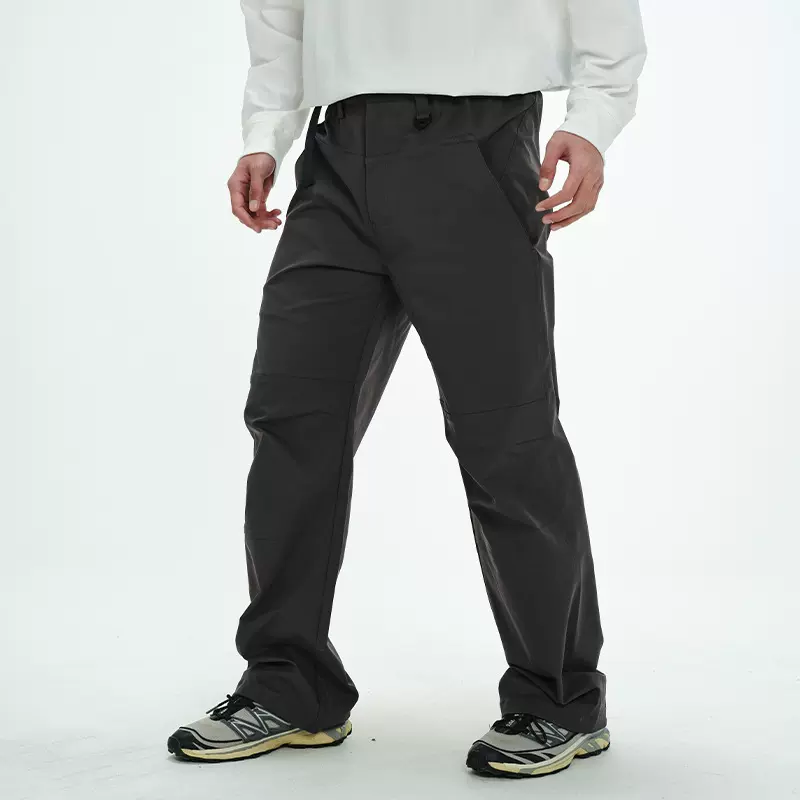 直筒工装裤可调节跨境高品质企业工作裤休闲男女款户外登山速干裤