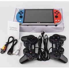 クロスボーダー限定 7inch X40 PSP ダブルゲームコンソール FC レトロハンドヘルドノスタルジックな 16G ハンドヘルドゲームコンソール