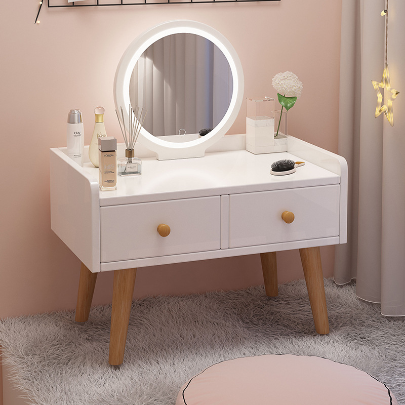 Bay Window Dressing Table Storage Cabinet Integrated Bedroom Simple Modern New Small Apartment Balcony Mini Dressing Table
