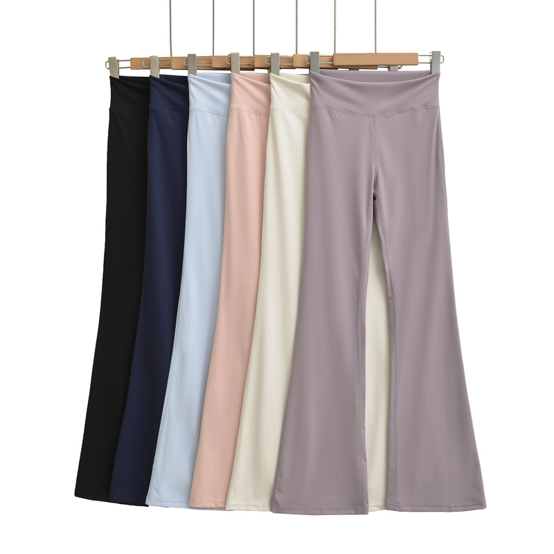 Ry2668-2026 New Slim-Fit Flattering Hot Girl Long Pants for Women, European and American Style Sexy Fashion Flared Pants Casual Pants Ry2668-2026 New Slim-Fit Flattering Hot Girl Long Pants for Women, European and American Style Sexy Fashion Flared Pants Casual Pants