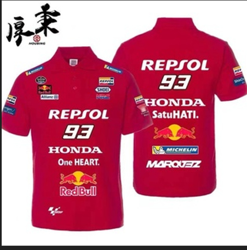 クロスボーダーF1レース新型ボタンPOLOシャツオートバイ服マウンテンバイク通気速干半袖POLOメンズかっこいい|undefined