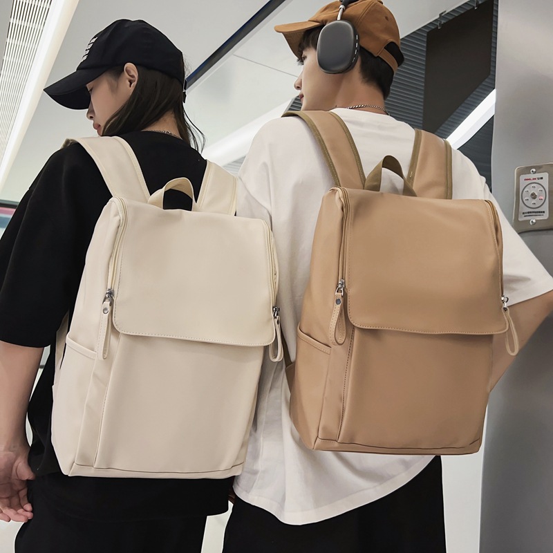 La nueva versión coreana de Amazon de la mochila de cuero suave para estudiantes de secundaria