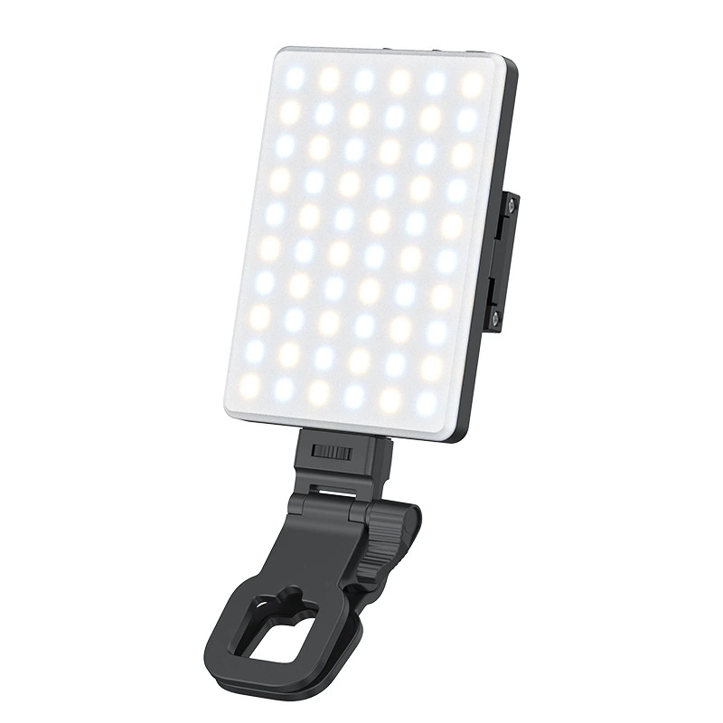 Клип-на LED подсветка MAMEN V11SE, двухцветная портативная лампа для телефона и ноутбука, 10,4×7,5×11,8 см