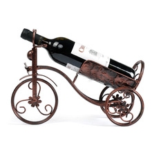 欧式创意红酒架摆件红酒杯架子倒挂酒瓶落地式葡萄酒架柜子红酒架